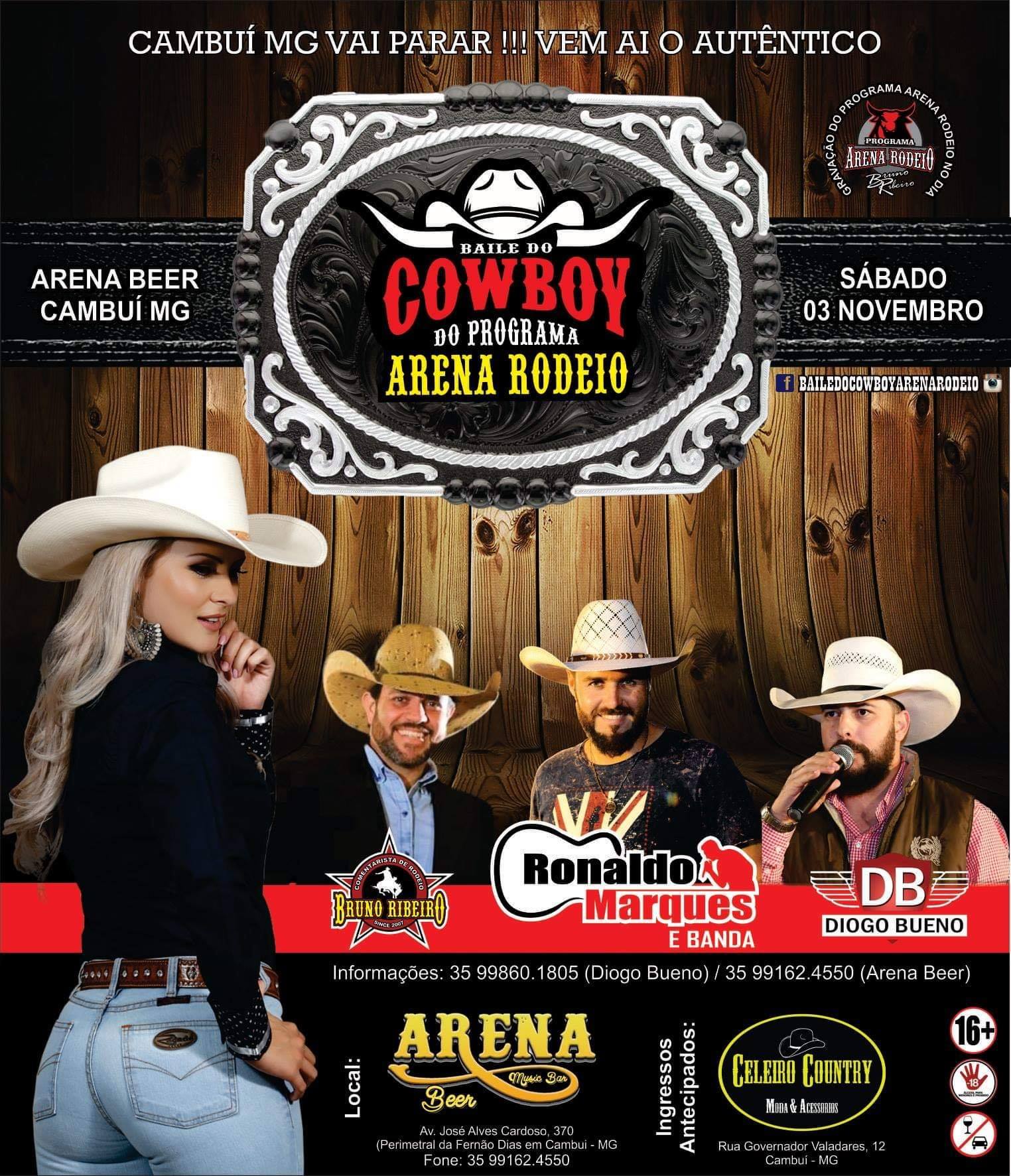 Rodeio On line Brasil - ATENÇÃO COWBOYS E COWGIRLS DE CAMBUÍ MG E TODA ...