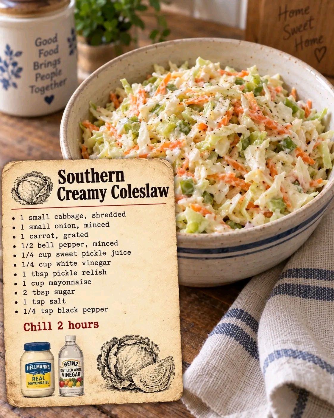 hellmann's classic coleslaw dressing recipe Southern Creamy with Mayonnaise mayonnaise coleslaw salad