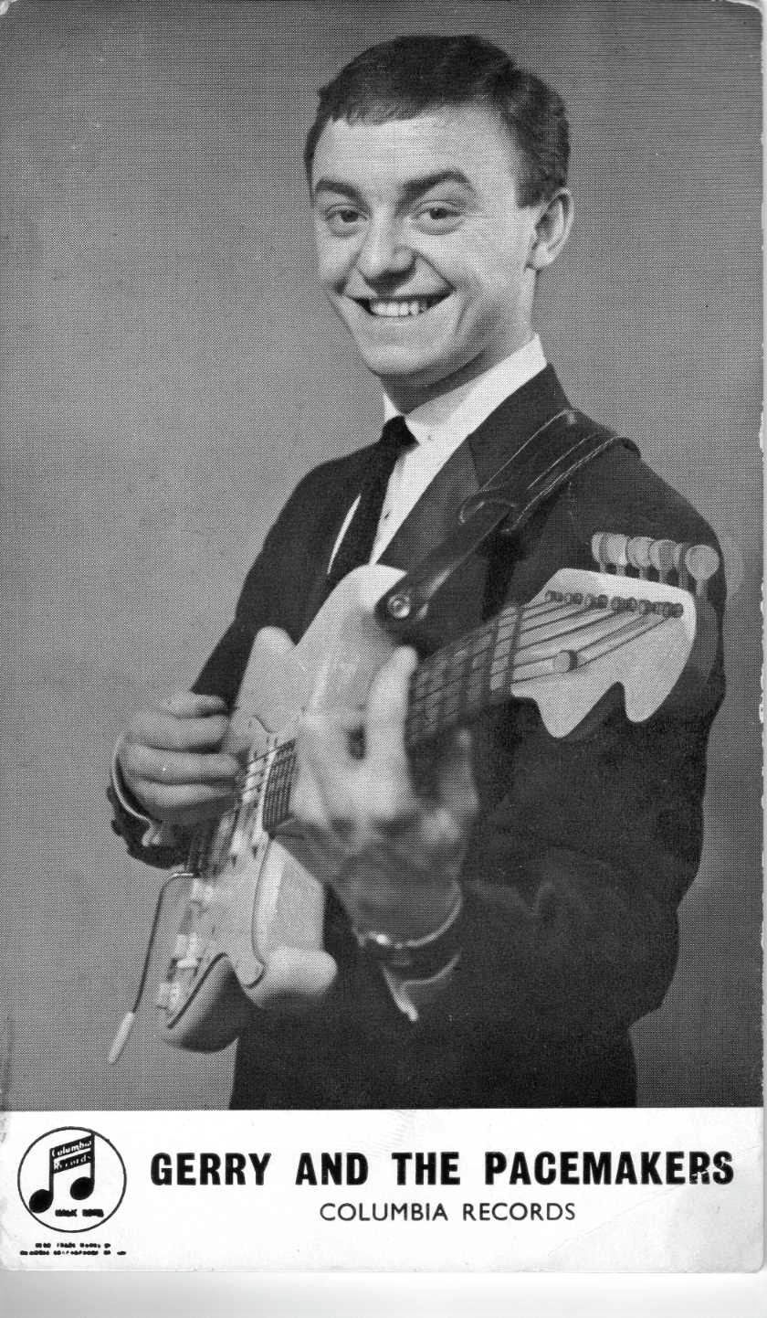 Autographed by Gerry & the Pacemakers.