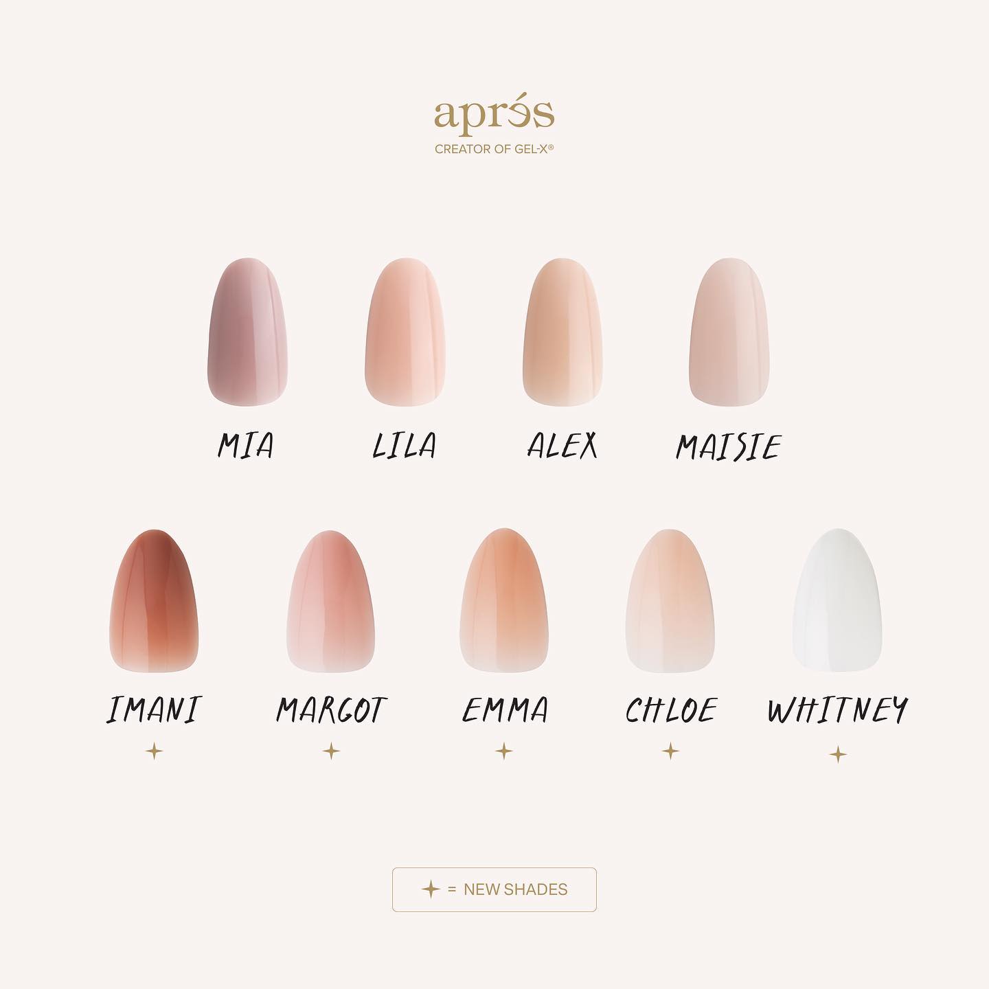 Can't decide which shade of Gel-X® Neutrals Tips to choose? Take a