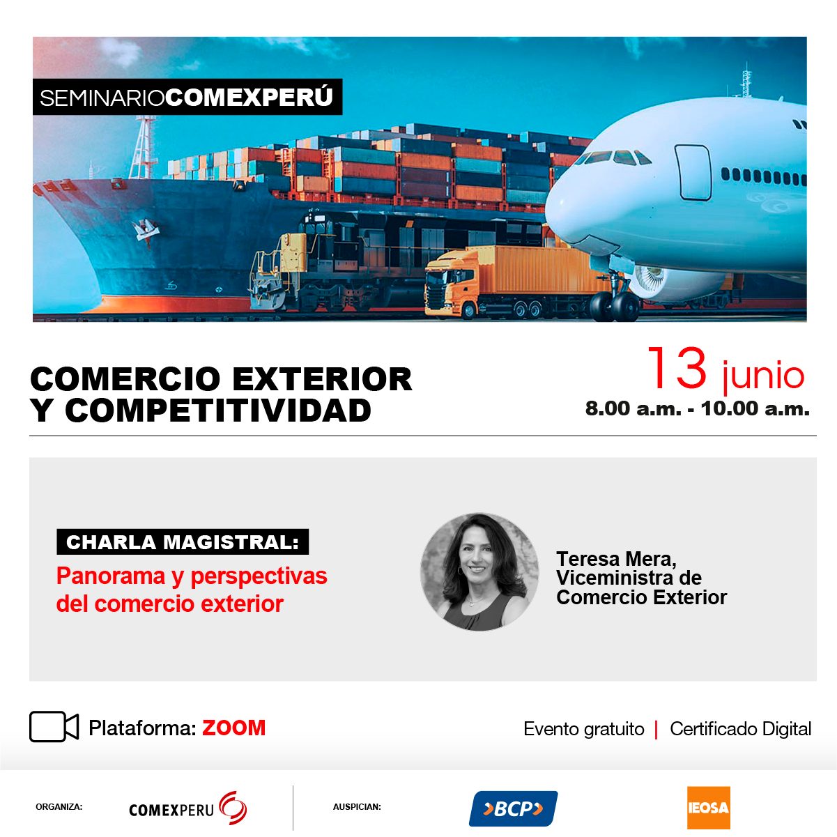 Comexperu - Este 13 de junio, ComexPerú te invita a... | Facebook