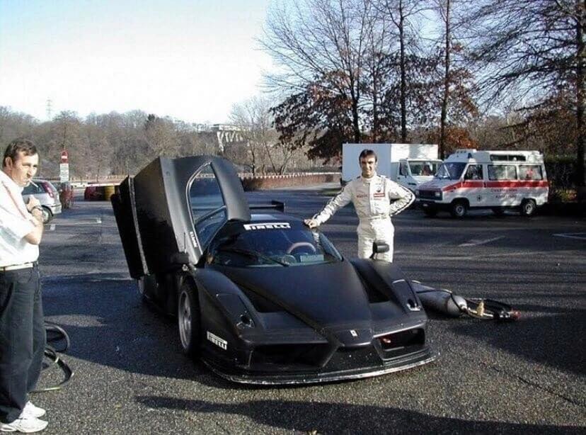 Maserati MC12 Test Mule Based on Ferrari Enzo