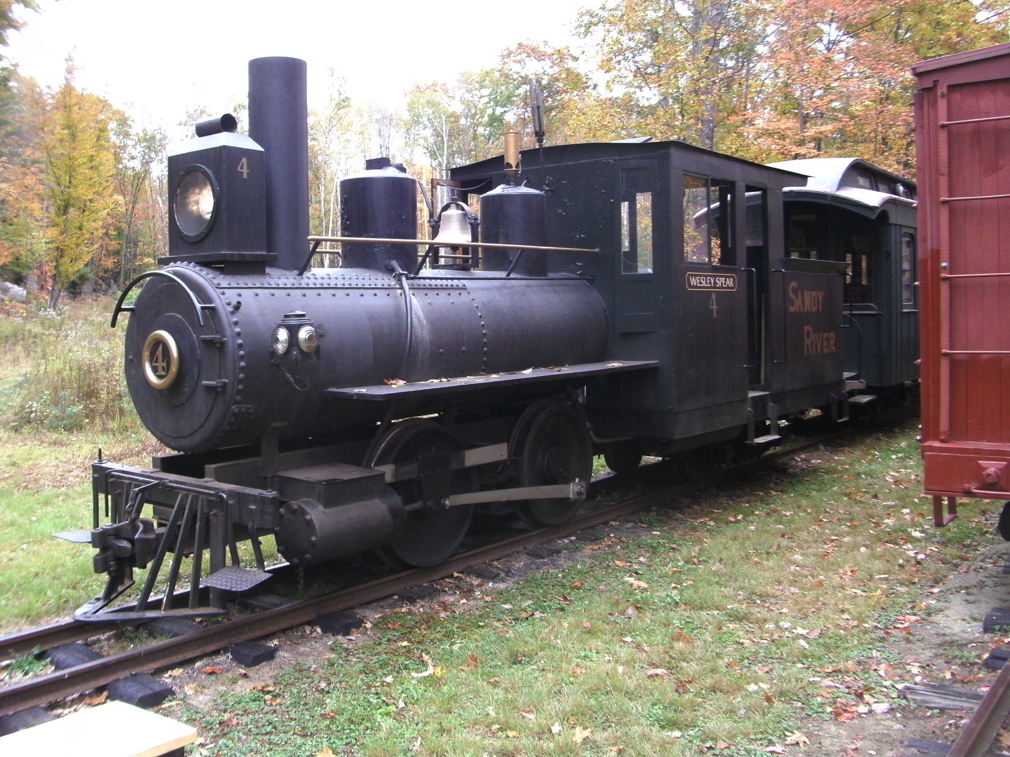 Sandy River & Rangeley Lakes Railroad's Little Giant Locomotive