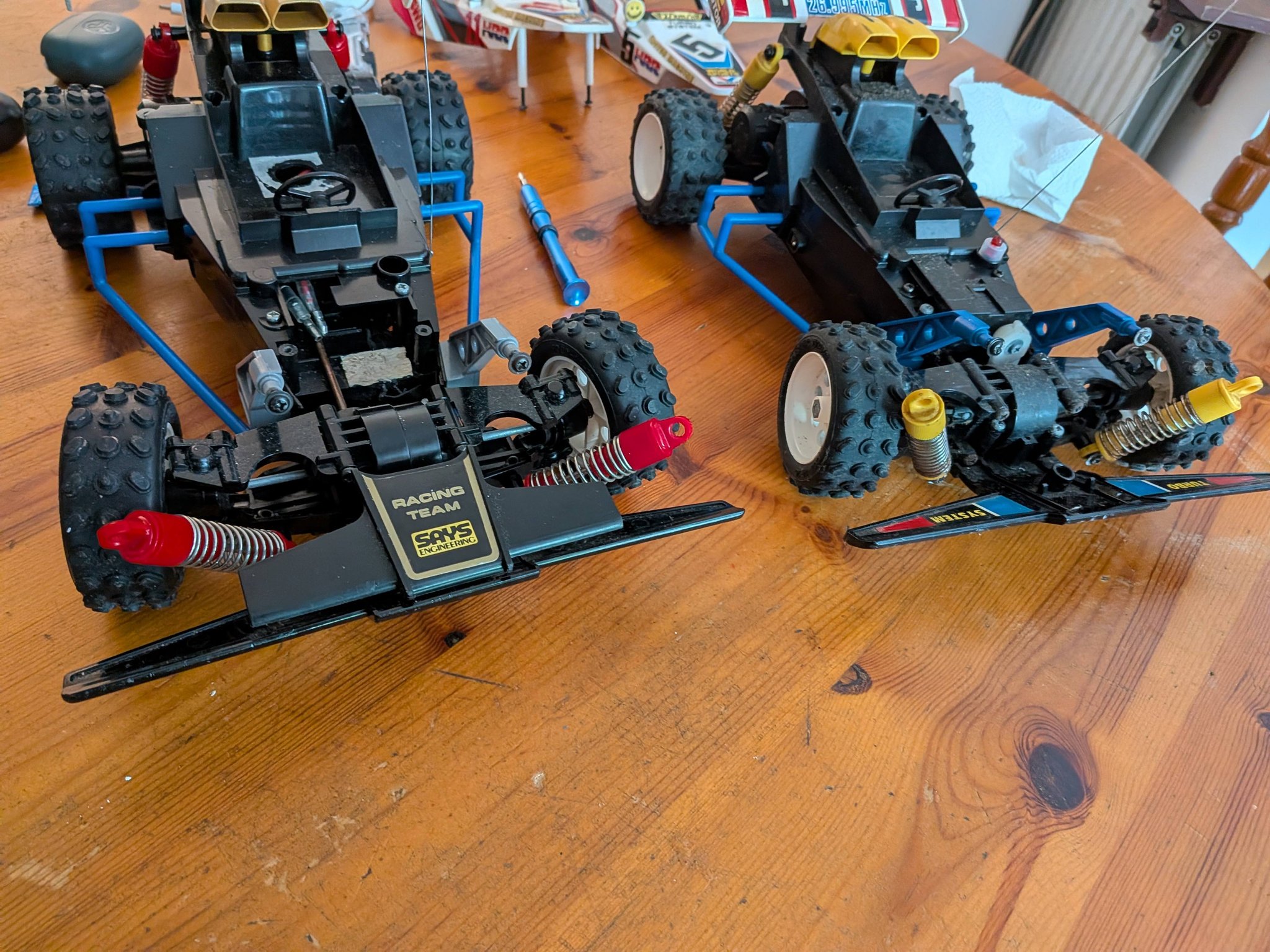 Taiyo Jet Racer 4WD model differences