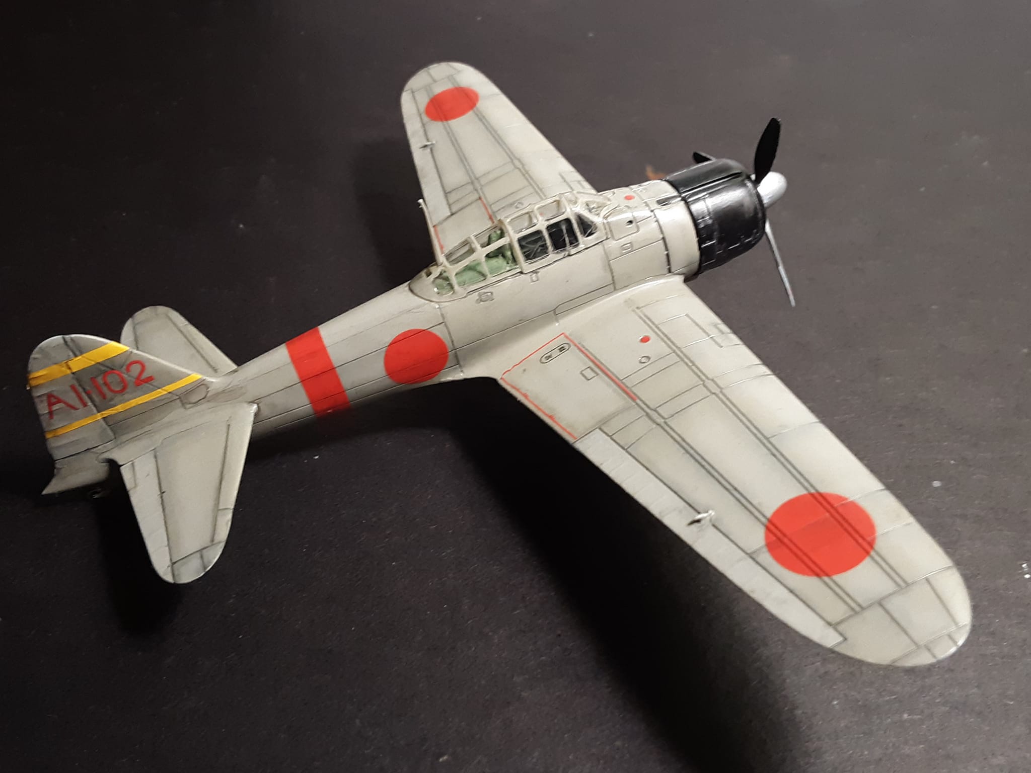 1/48 A6M Zero - guns: Type 97 7.7 mm aircraft machine gun (九七式