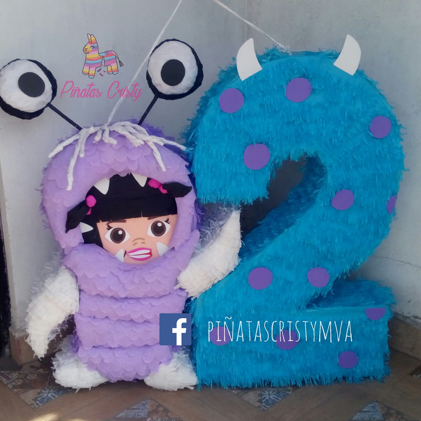 Piñatas - Pedido especial, piñata Boo Monster inc Estilo tambor con ...