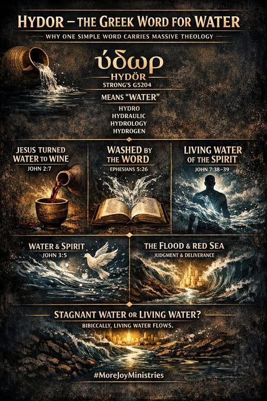 BE READY FOR THE RAPTURE | HYDOR: THE GREEK WORD FOR WATER | Facebook