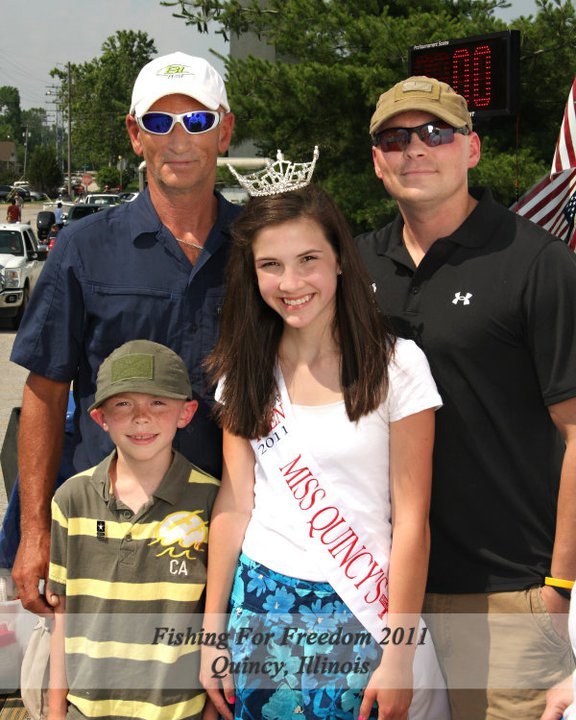 Fishing - Our own local HERO Derek Jennings with his son Luke, his ...