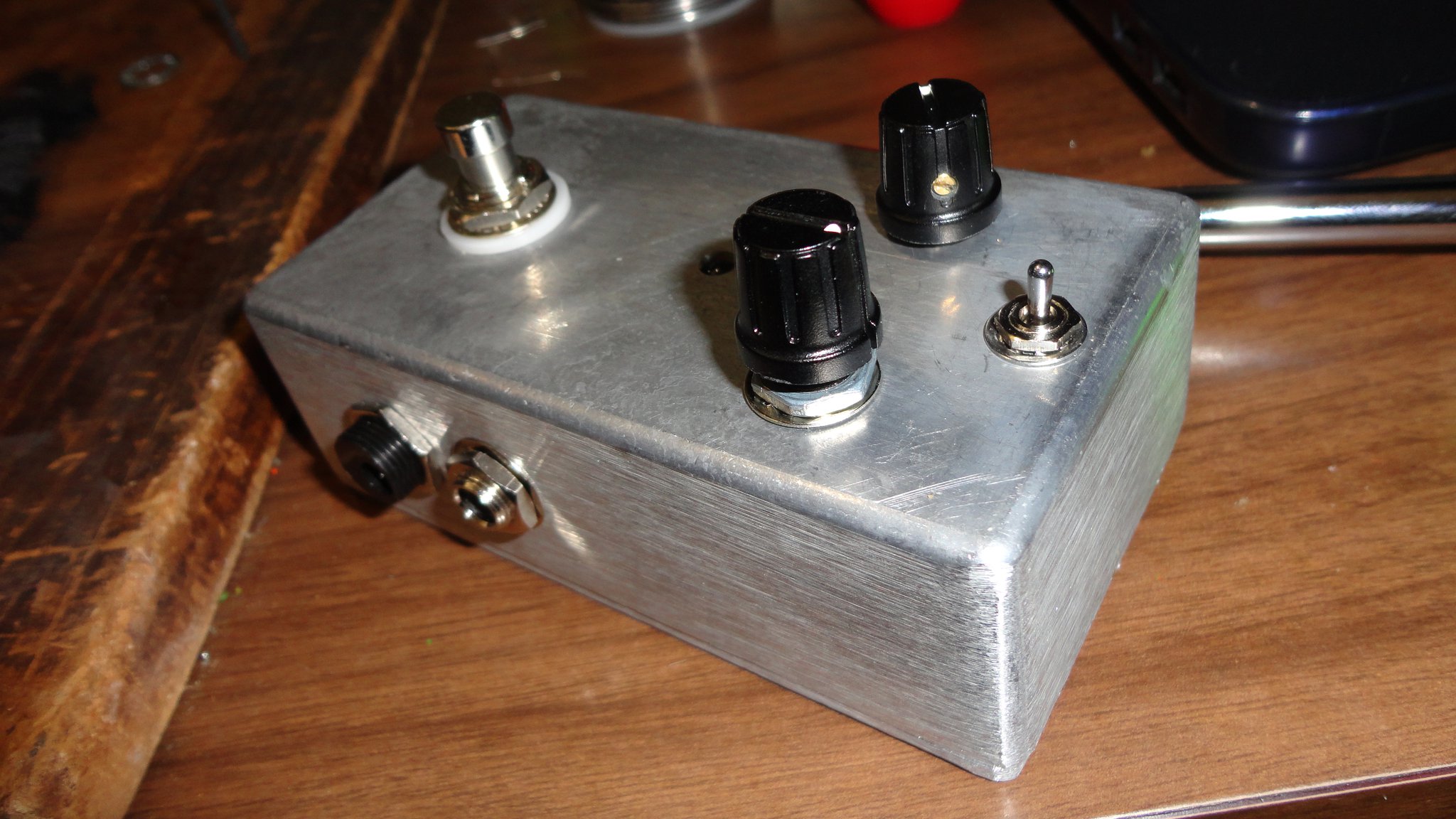 Germanium treble booster pedal review with 3-way switch