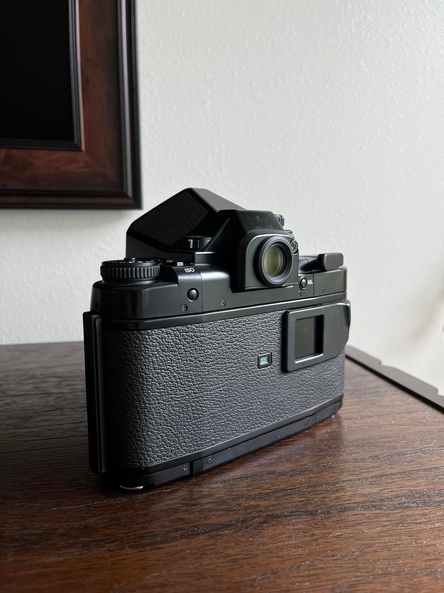 Pentax 67ii camera with smc 105/2.4 lens