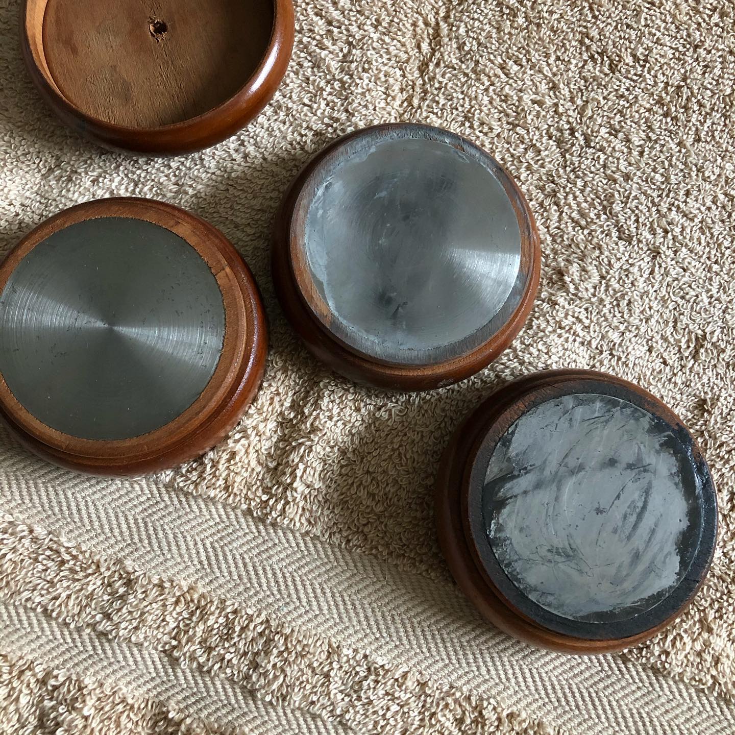 Antique Time - Watchmakers Polishing Blocks for finishing...