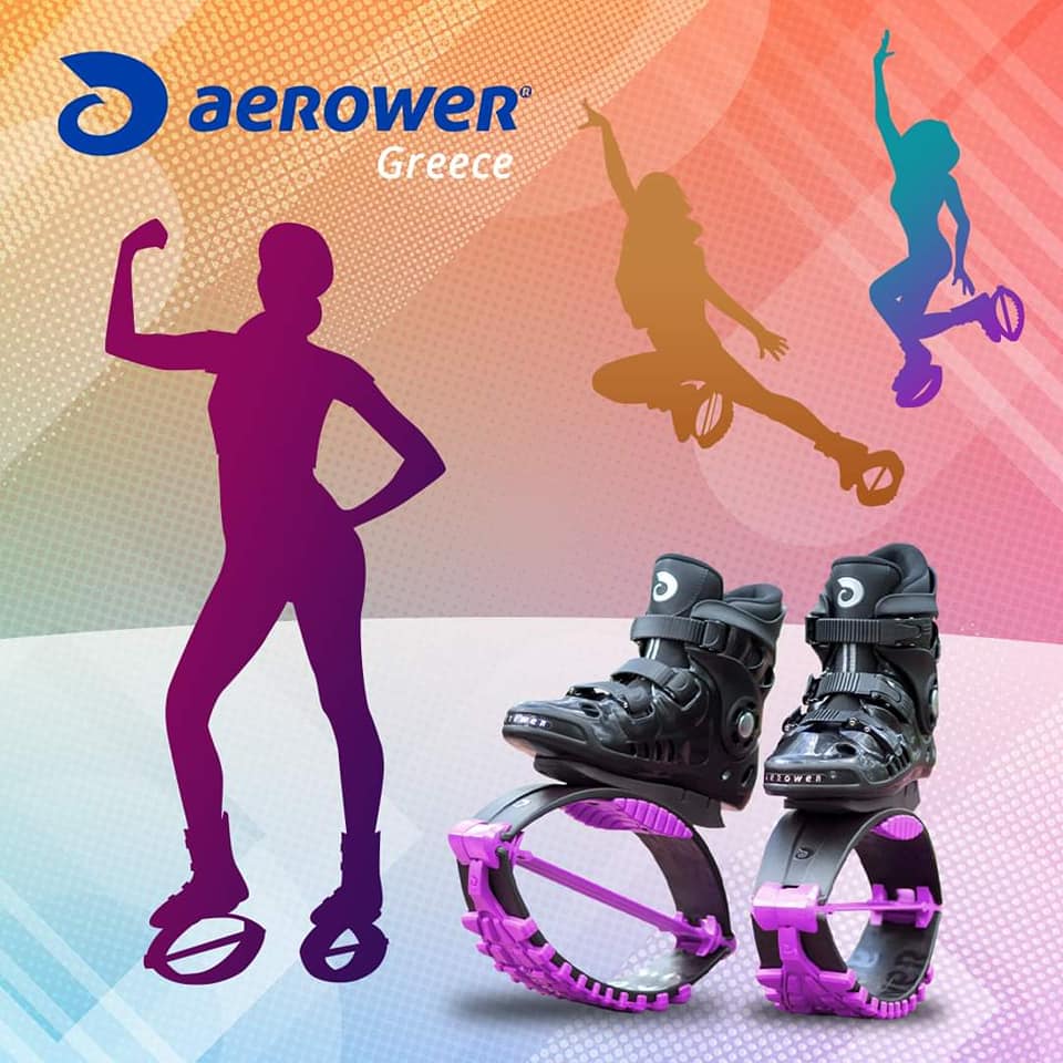 Scarpe Da Rimbalzo Aerower Jumper1 - Con Sistema Di Rimbalzo RS Regolabile, Per Fitness E Riabilitazione, Peso 80-110 Kg