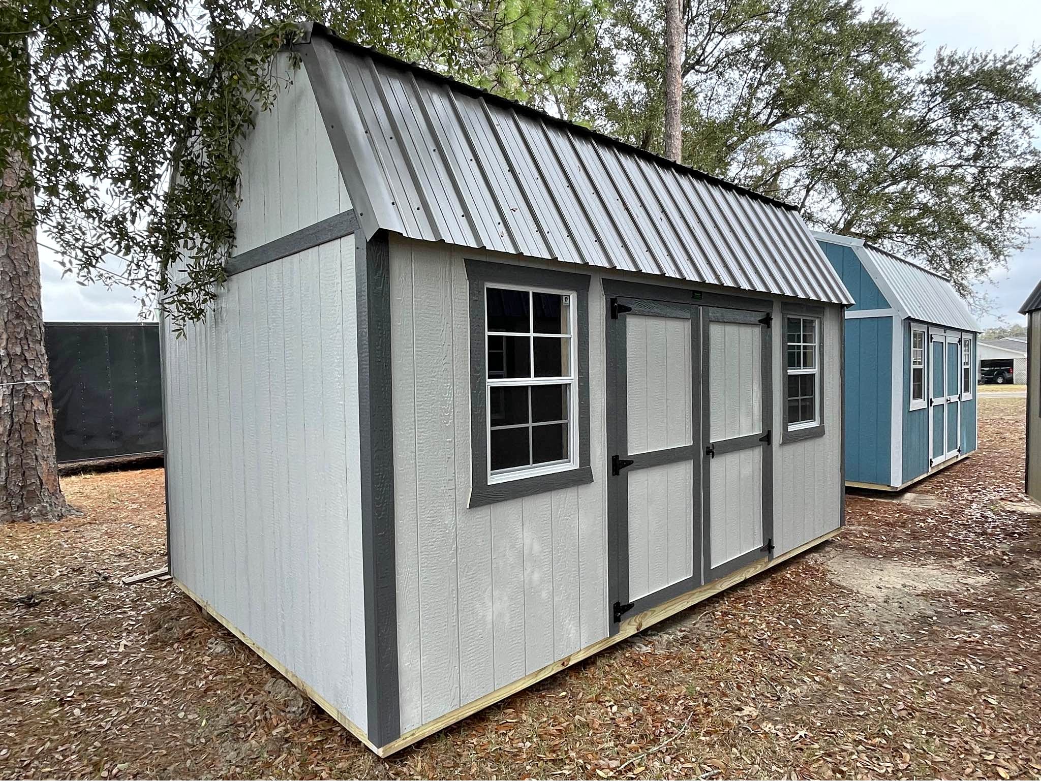 10x16 Side Lofted Barn Shed - Cash & RTO Options Available - Storage