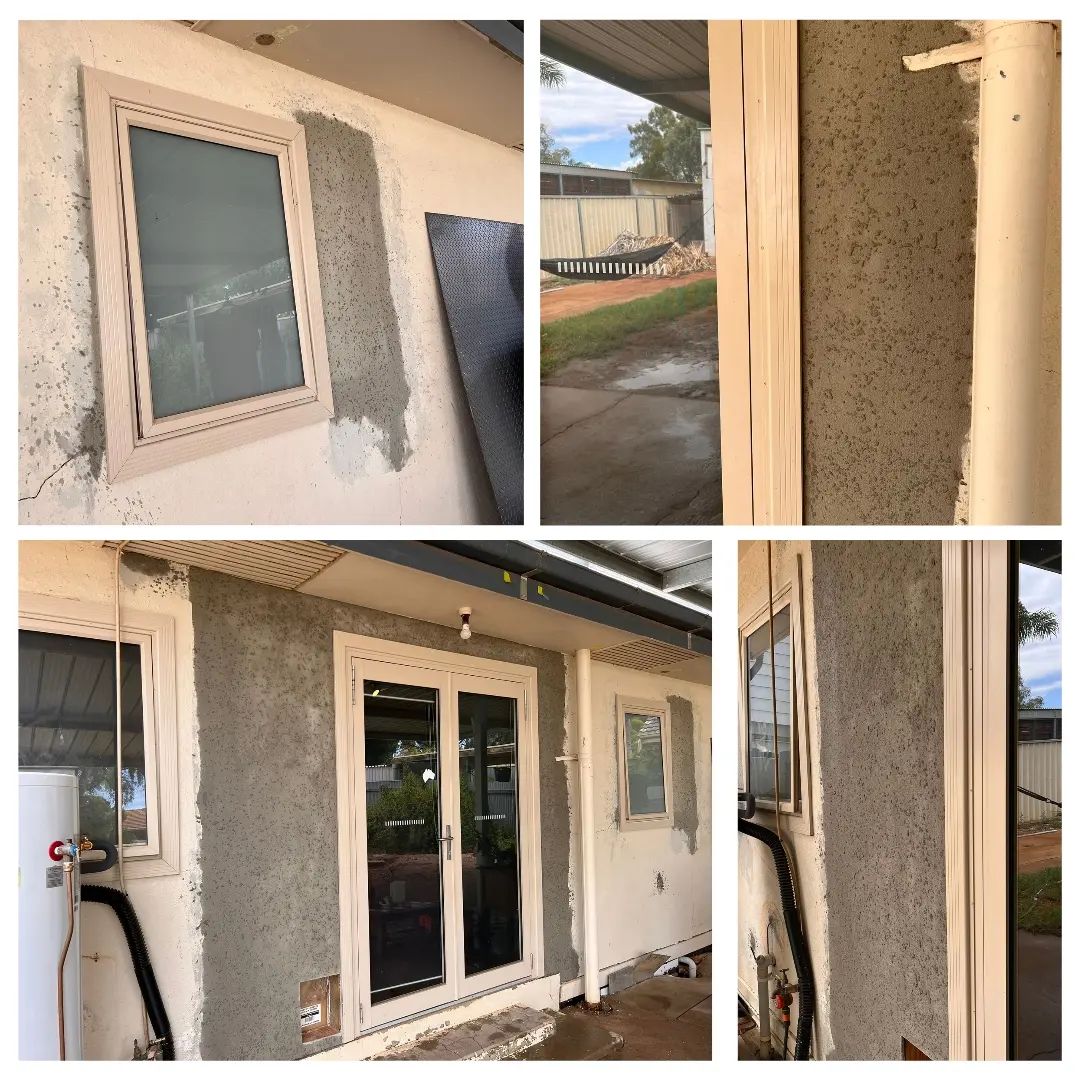 -Conite repair works- Repairing an... - Robertson Rendering