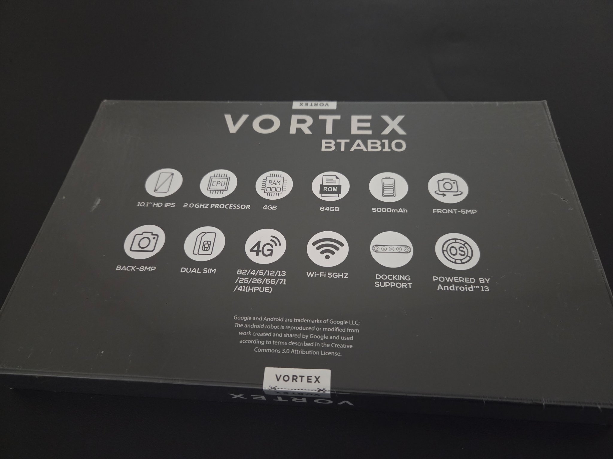 Vortex BTAB10 Tablet – Brand New / Sealed – Black - Tablets & eBook ...