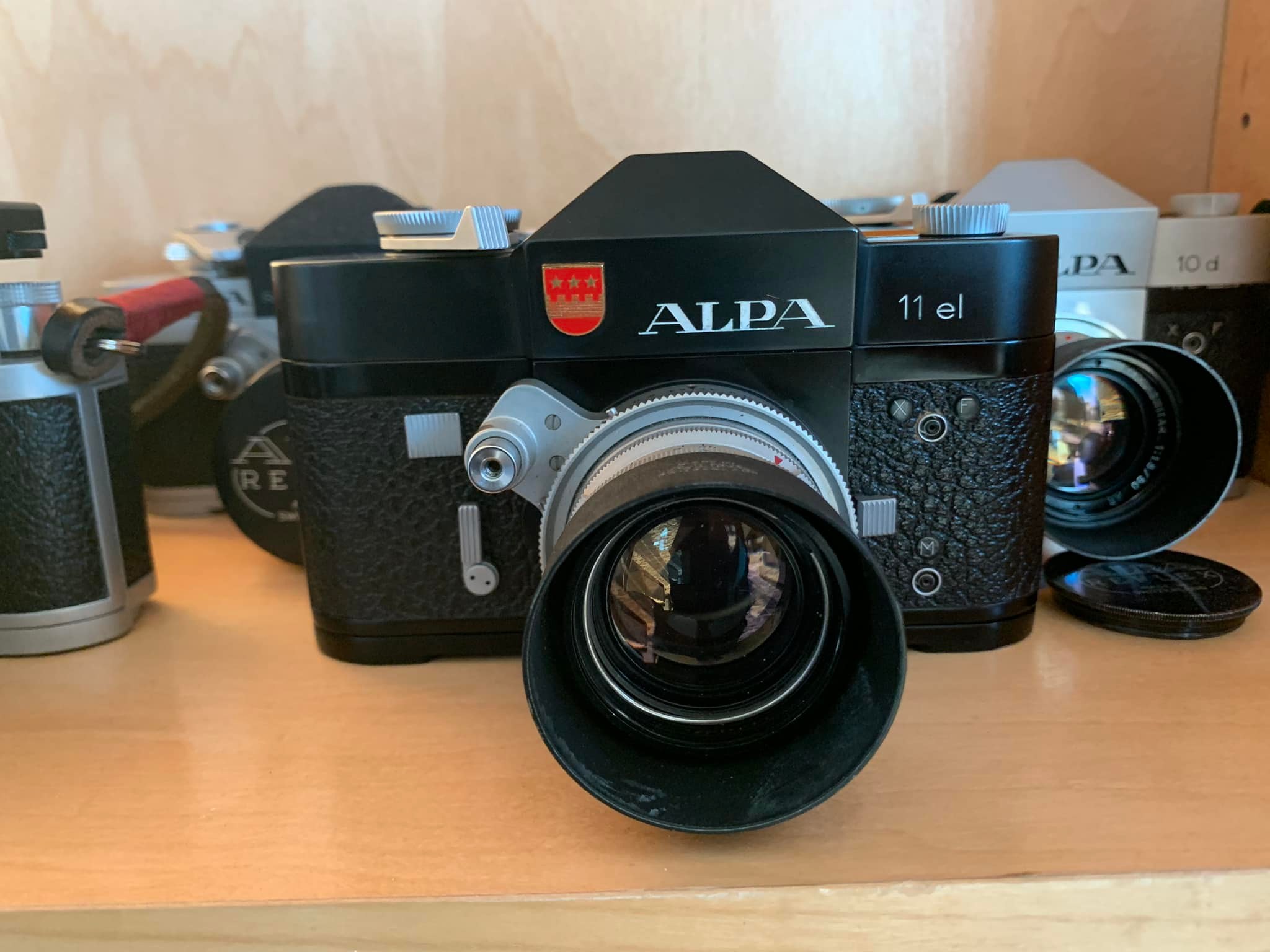 Alpa 11el camera with Kinoptik Apochromat 100mm lens