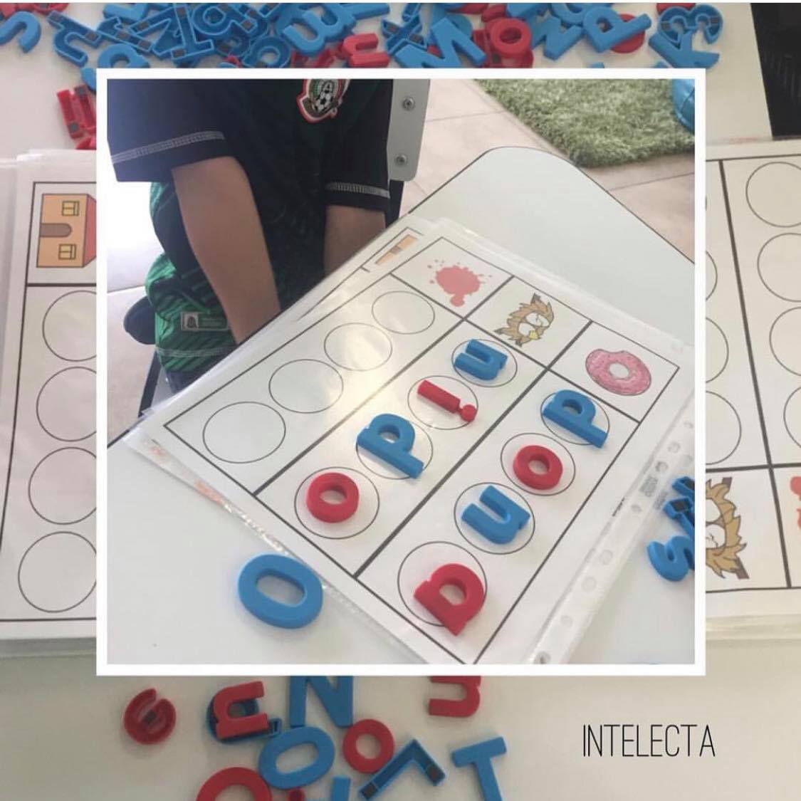Intelecta - REFUERZO LA ESCRITURA DE PALABRAS! Incluye...