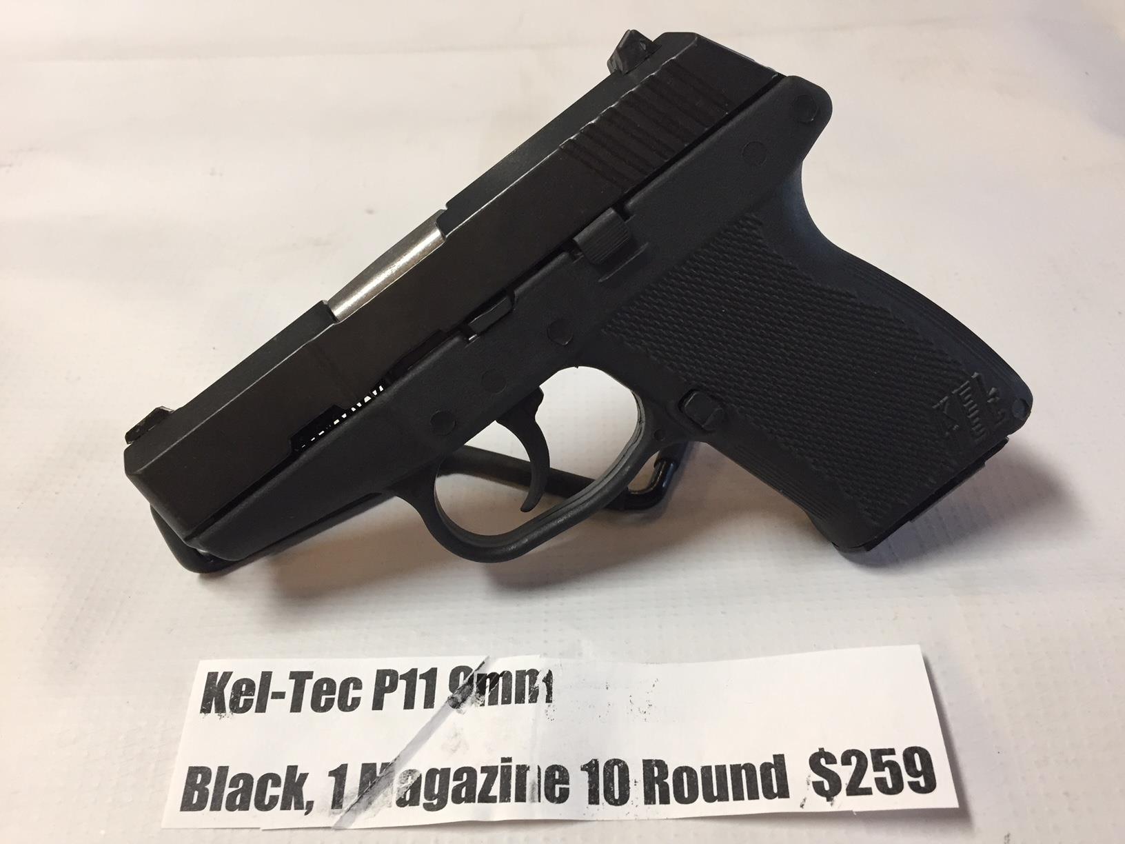 *NEW* Kel-Tec P11 9mm, Black, 1... - Steel Fox Firearms