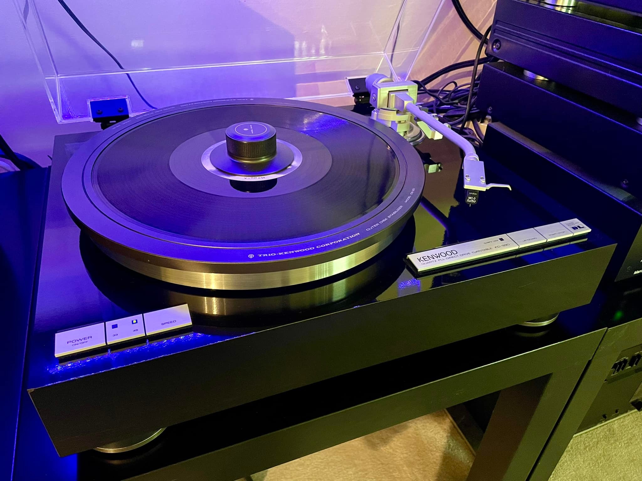 Giradischi Kenwood KP-770D Quarzo A Trazione Diretta - Usato Funzionante