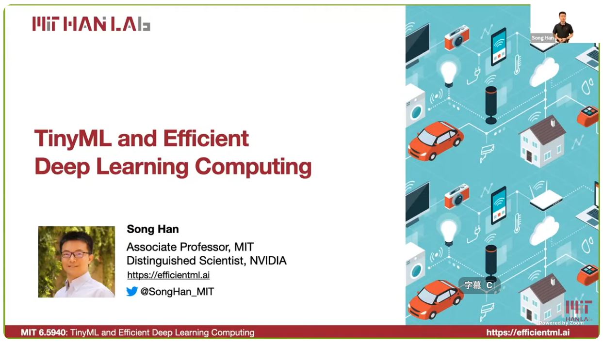 Edge AI Taiwan邊緣智能交流區 | MIT 韓松(Song Han)老師的「TinyML and Efficient Deep ...