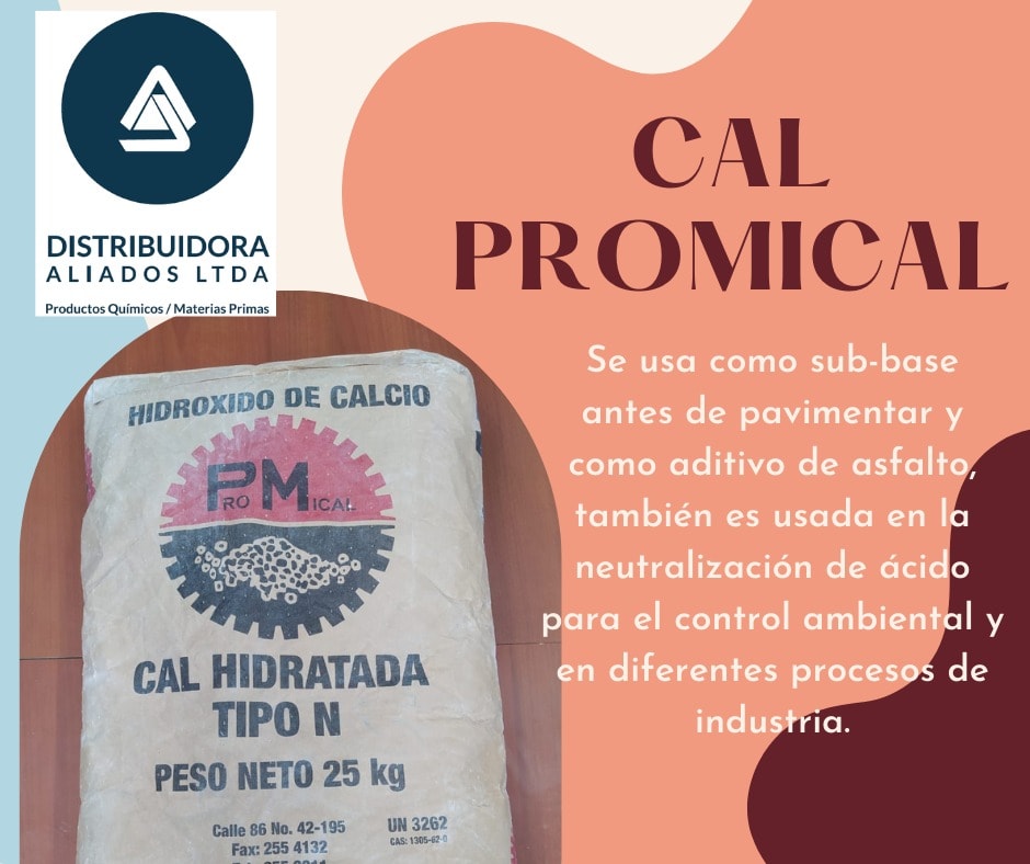 CAL PROMICAL Se usa como sub-base... - Distribuidora Aliados | Facebook