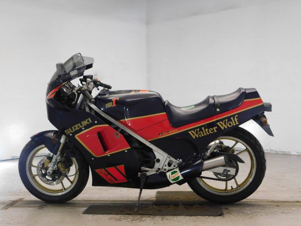 Stunning Walter Wolf RG500 bike