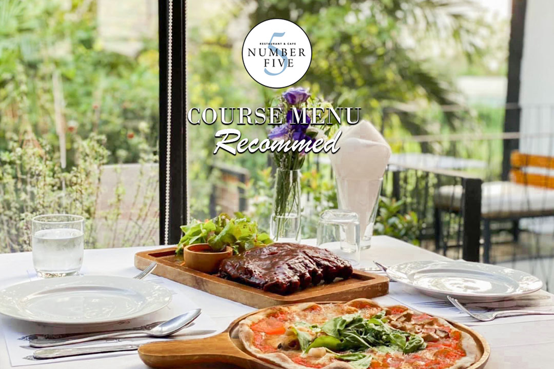 Number Five - 🎉COURSE MENU Recommed.. มาถึงร้าน Number... | Facebook