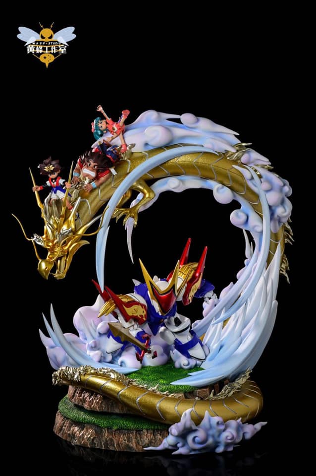 Gk王 新品開訂啦 黃蜂魔神英雄傳龍神丸全數 低配2160港幣 不包運費 工作室直寄順豐運費到付 低配包含飛雲 小美 武一郎 可發光神龍眼睛 創界山底座 低配可以供大家擺放官方機甲 高配2700港幣 不包運費 工作室直寄順豐運費到付 高配包含飛雲 小美
