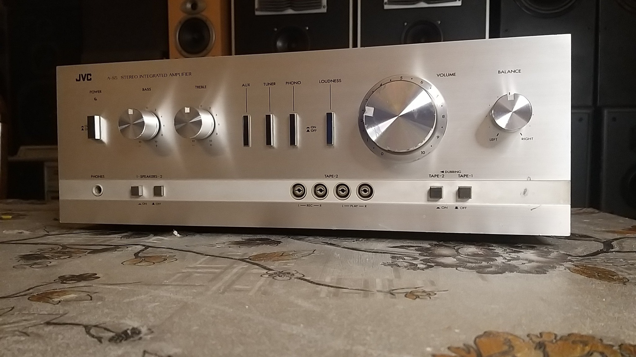 Vintage JVC Stereo Integrated Amplifier A-S5