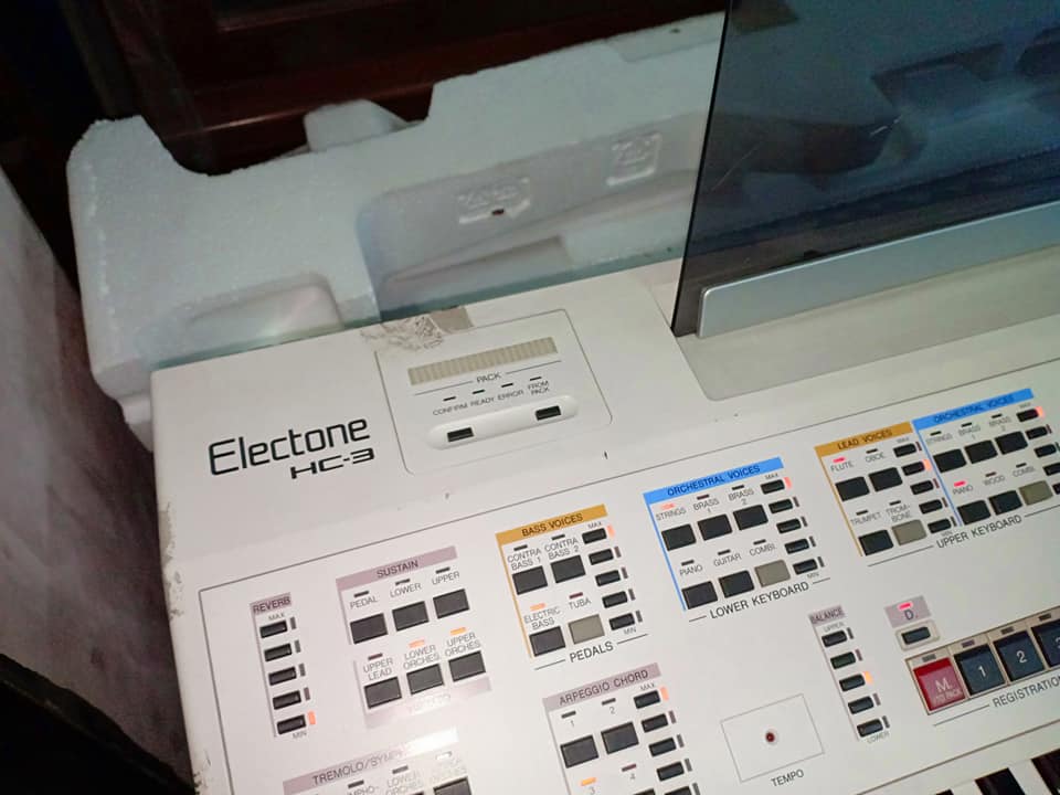 SOLD👍☺️ yamaha electone hc3 dual layer organ