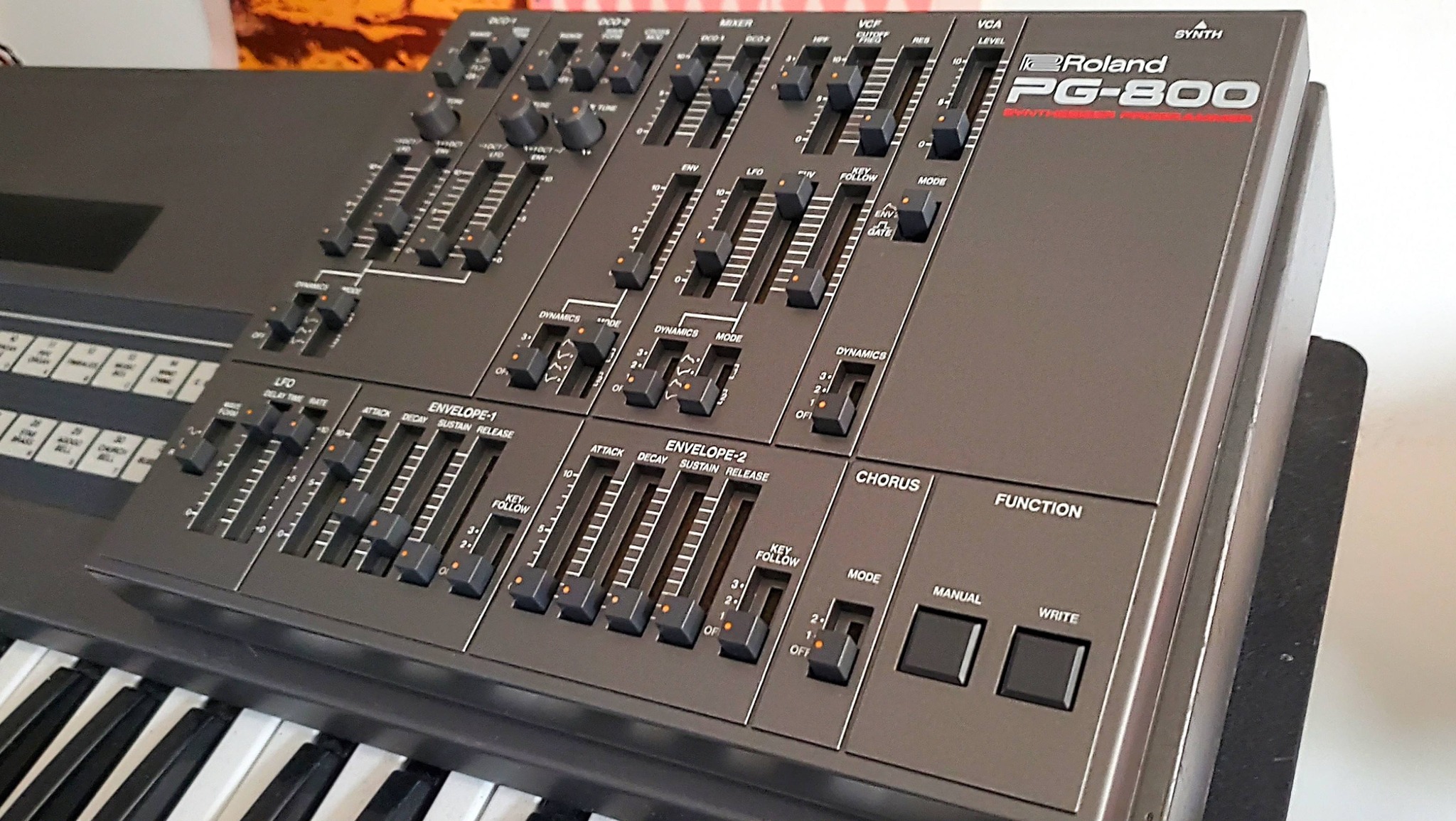 Roland PG-800 controller first impressions