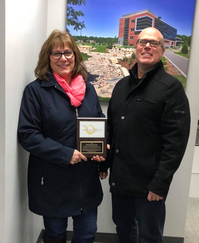 Downtown - BIA President ,Jamie Roach gave Congratulations to Cy ...