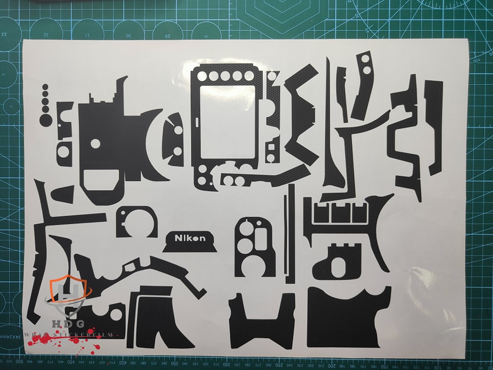 Sticker Skin Nikon DF #Matrix black #ฟิล์มกันรอย #สติ๊กเกอร์กันรอย ...