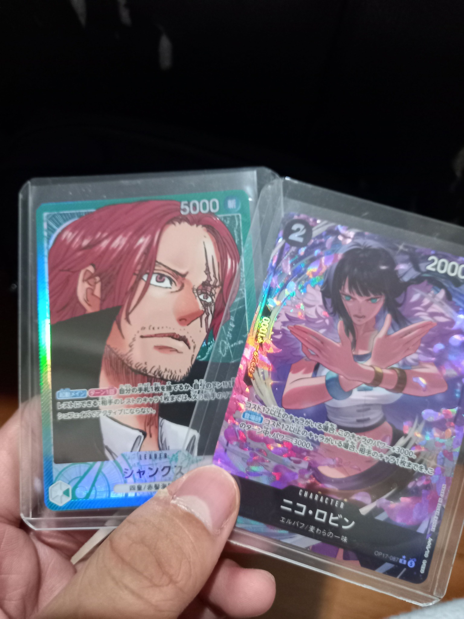 2024 One Piece Japanese Shanks alternate art card