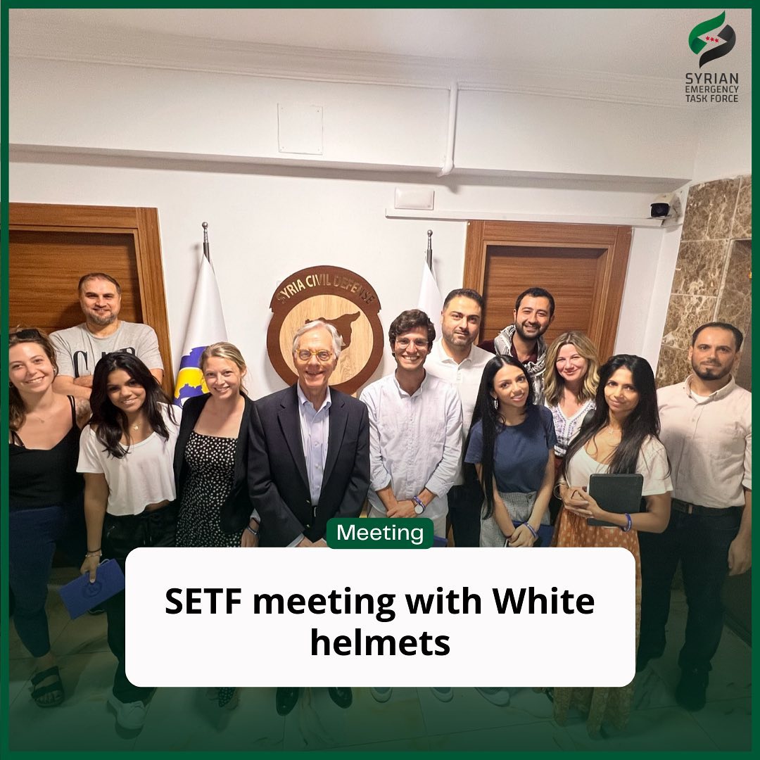 SETF’s recent visit to the... - Syrian Emergency Task Force | Facebook