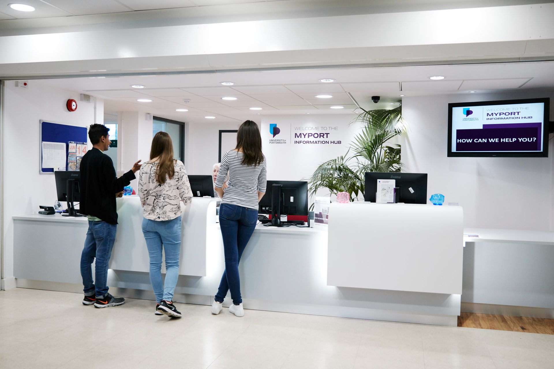The MyPort website can... - University of Portsmouth Global