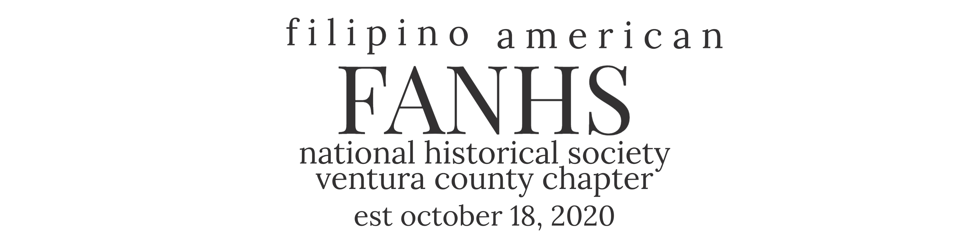 Filipino American National Historical Society - Ventura County Chapter