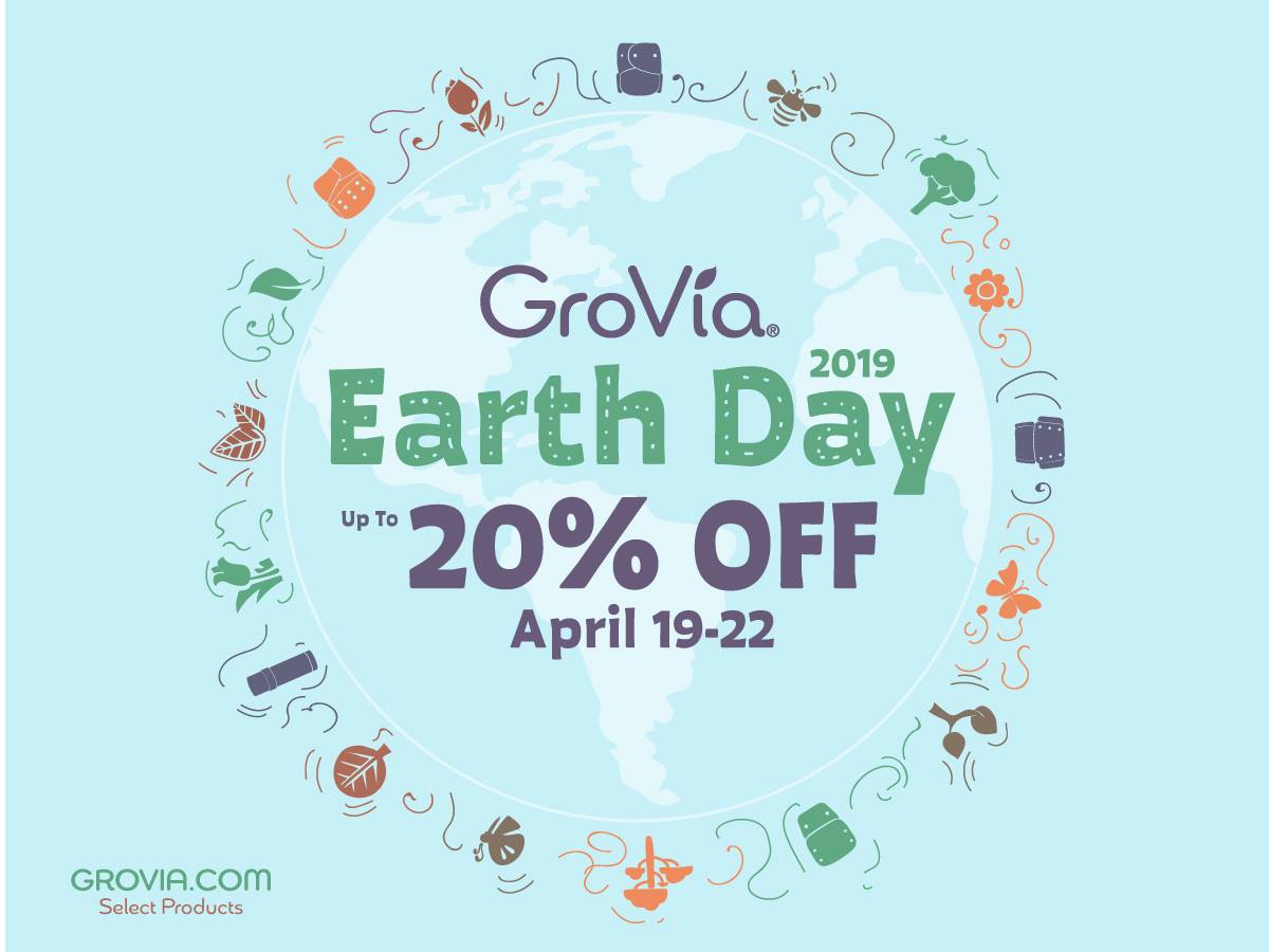 GroVia - EARTH DAY SALES START FRIDAY!!! 🌿 20% OFF... | Facebook