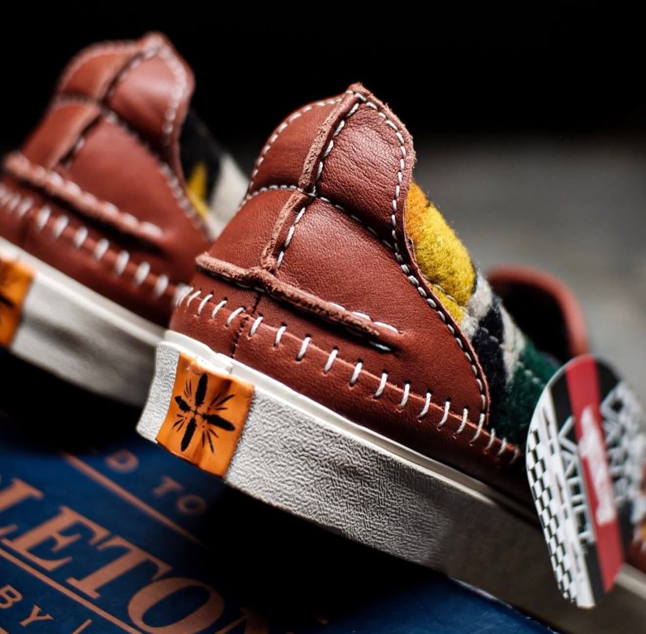 Vans Vault x Pendleton collaboration shoes