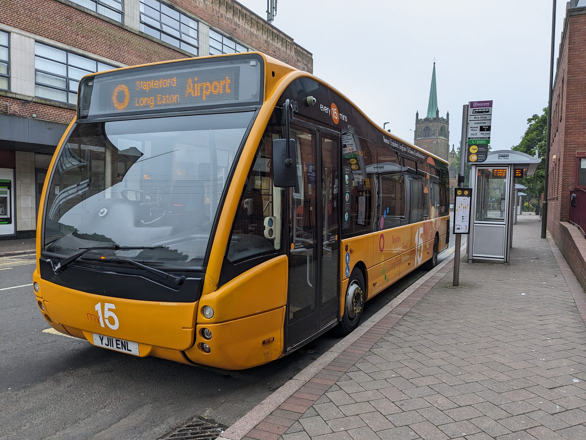 A TrentBarton/KinchBus selection from Derby Bus Station 10/05/25