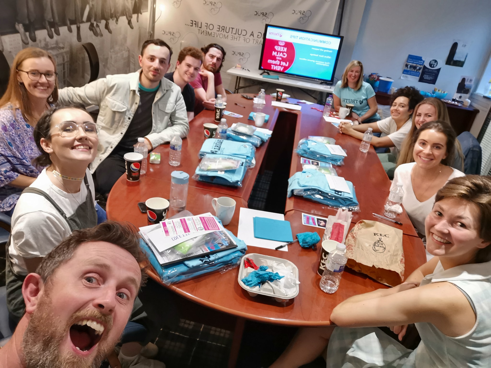 Project - This year's Project Truth Team at their training session ...
