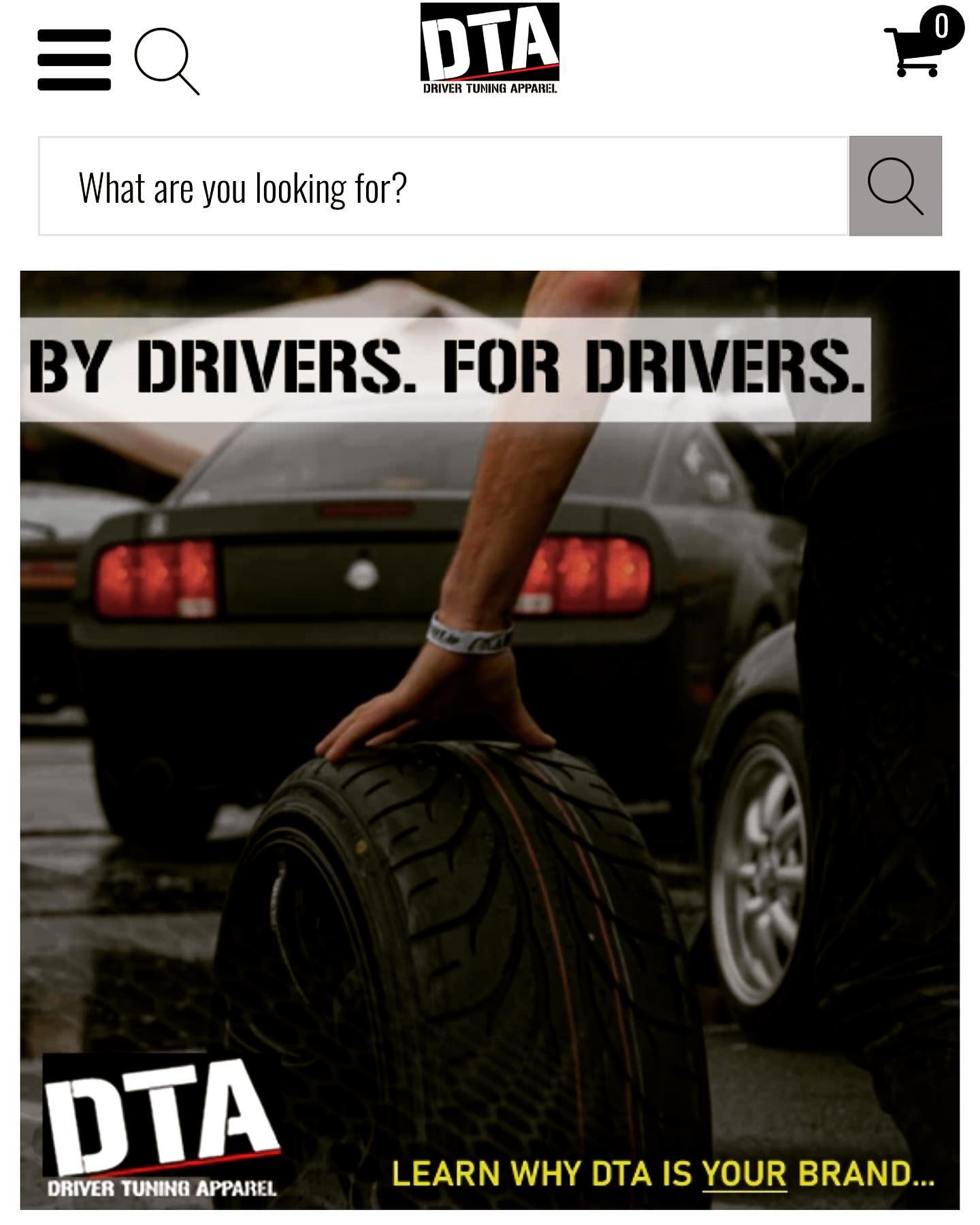 ALL NEW SITE IS LIVE!... - DTA Driver Tuning Apparel | Facebook
