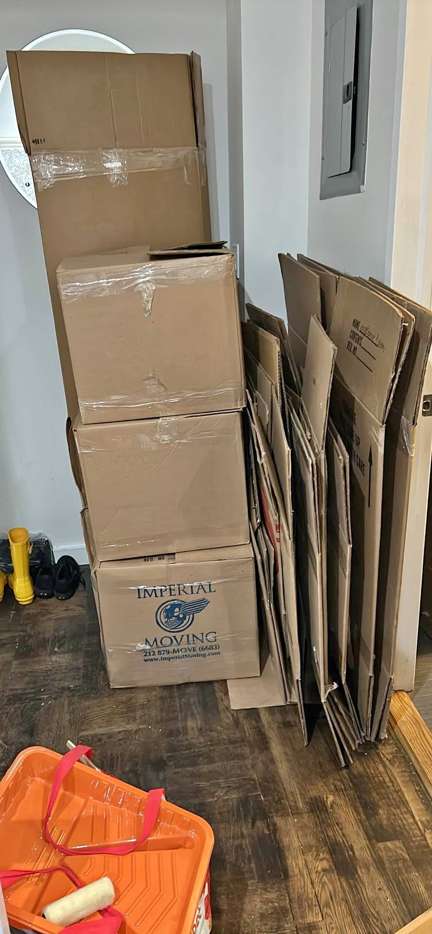So many moving boxes (Super sturdy) - Armoires & Wardrobes - New York ...