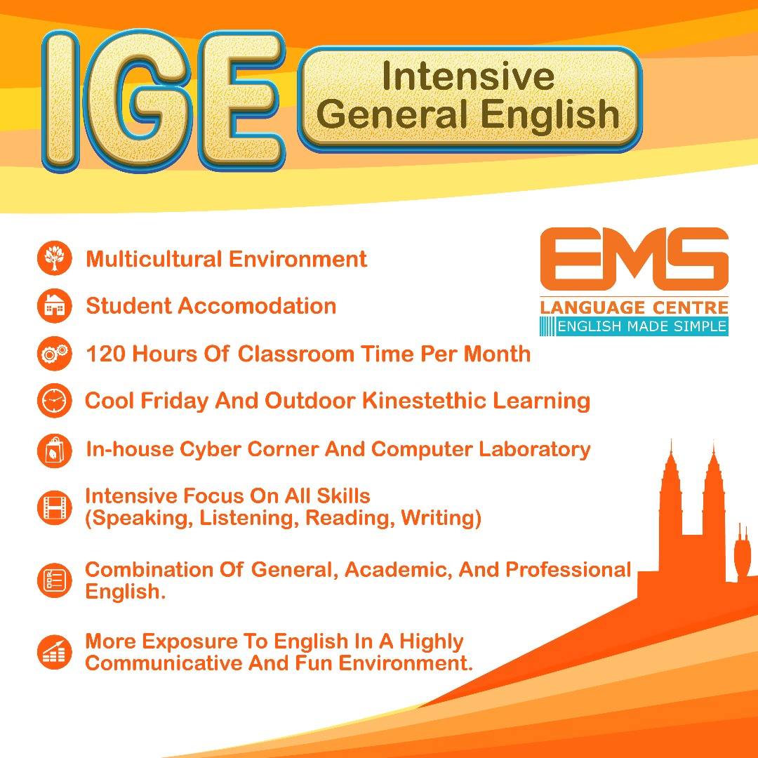 Our main program is called IGE,... - EMS Language Academy