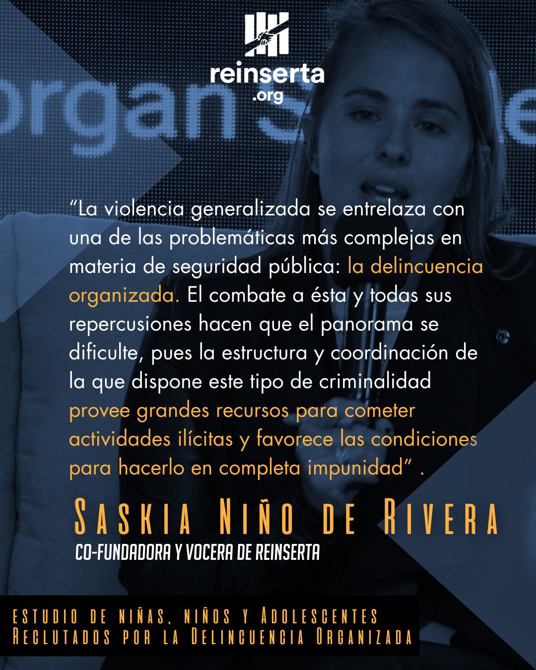 Reinserta - El reclutamiento de niñas, niños y... | Facebook