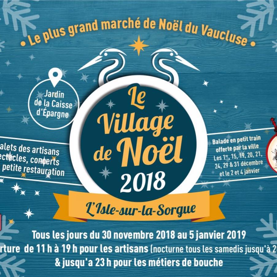 Marche Noel Isle Sur La Sorgue