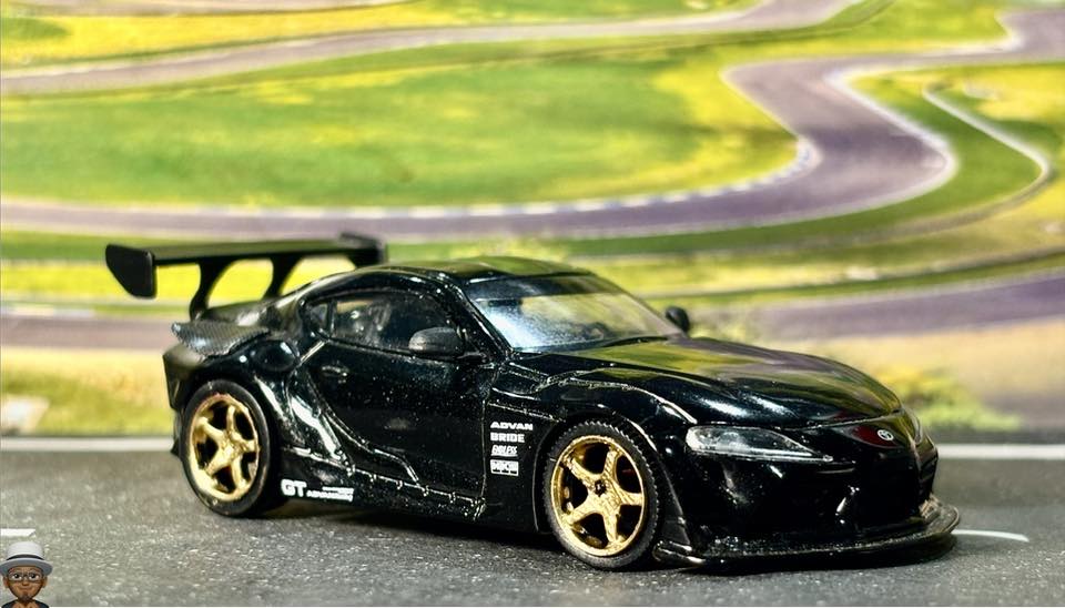 Toyota Pandem GR Supra V1.0 Advan Livery Sema 2019 Mini GT
