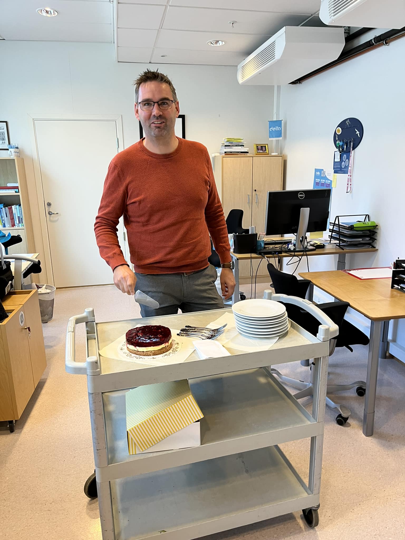 Delta Arendal - Vår dyktige HTV, Tor Erik Olsen fyller i dag 40 år ...