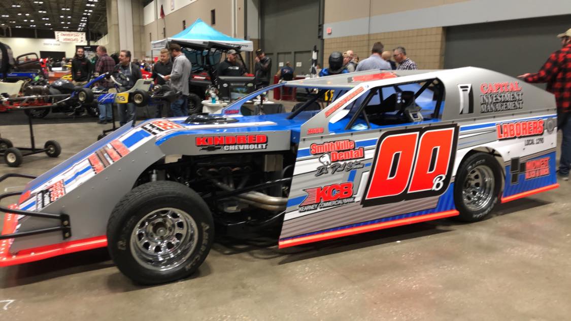 Our car is on display... - Russell Racing #Racing For a Cure