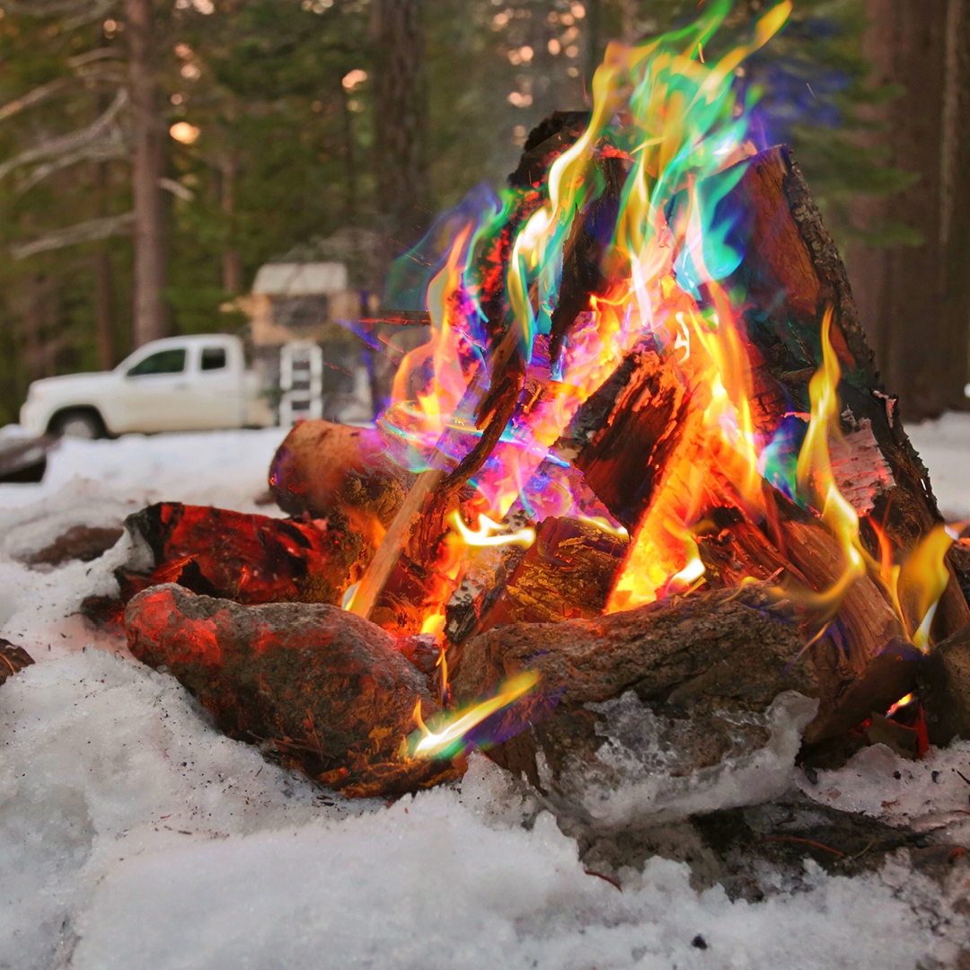 Fire Pit Color Packets 6 Pack Magic Fire Colour Powder Sachets ...